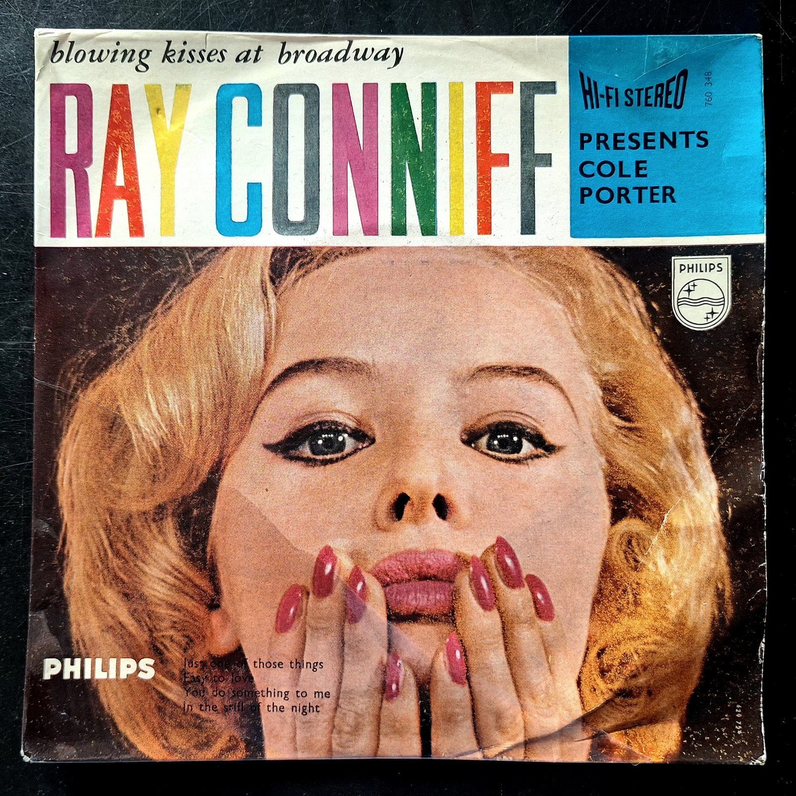 7"-EP/SINGLE  RAY CONNIFF - Presents Cole Porter, EP, Ophalen of Verzenden, Gebruikt, EP