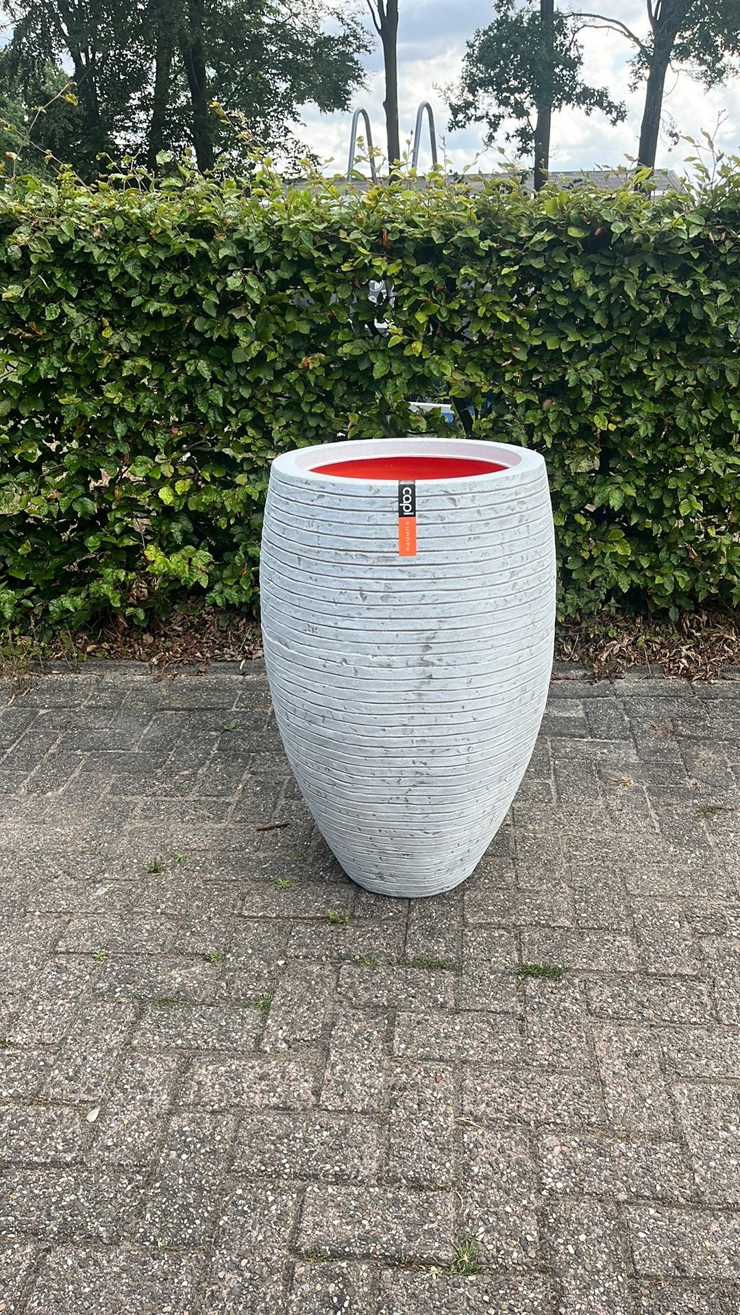 Capi bliempot 86 hoog 56 breed, Ophalen, Kunststof, 40 cm of meer, Rond