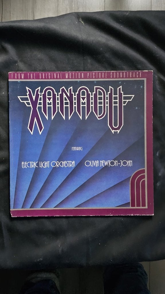 Xanadu Soundtrack LP - ELO & Olivia Newton-John (1980), Originele persing, Ophalen, Gebruikt, 12 inch