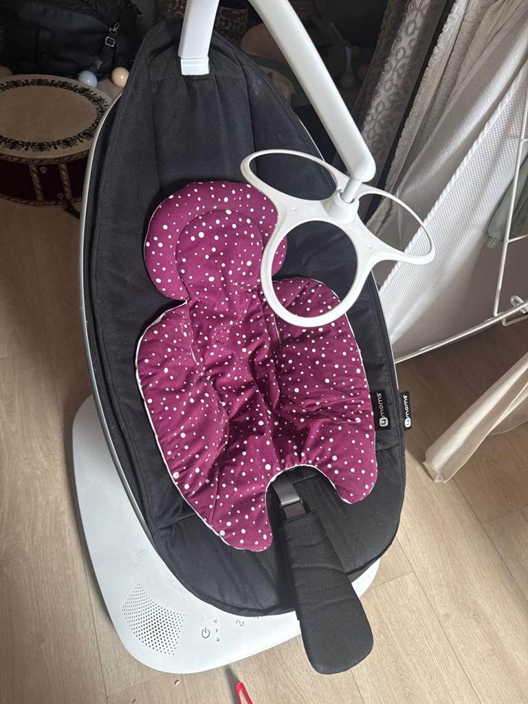 4moms mamaRoo 4.0 baby wipstoel met inleg, Ophalen, Zo goed als nieuw