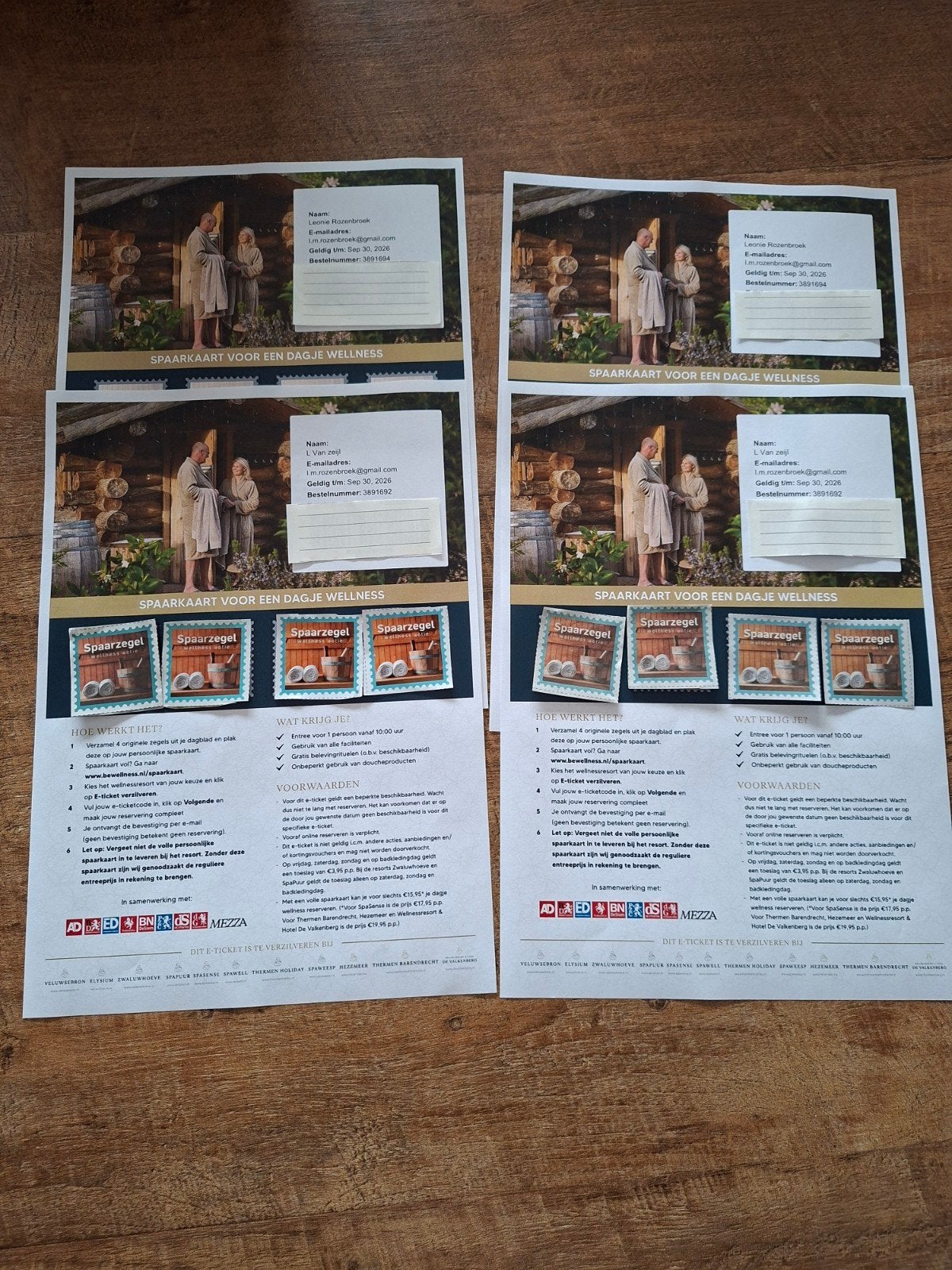 4 x sauna entree € 15.95, Eén persoon, Cadeaubon, Spa of Sauna