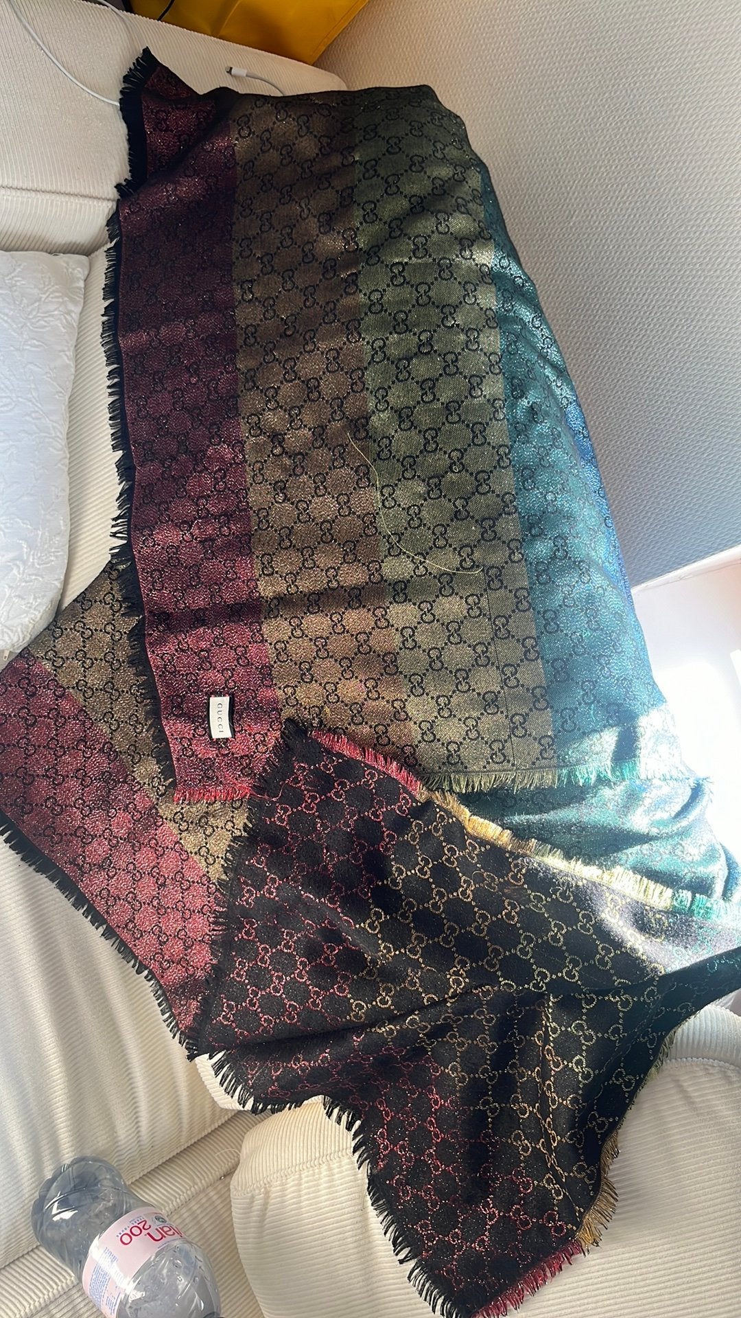 GUCCI sjaal, Ophalen, Zo goed als nieuw, Maat 46/48 (XL) of groter, Sjaal