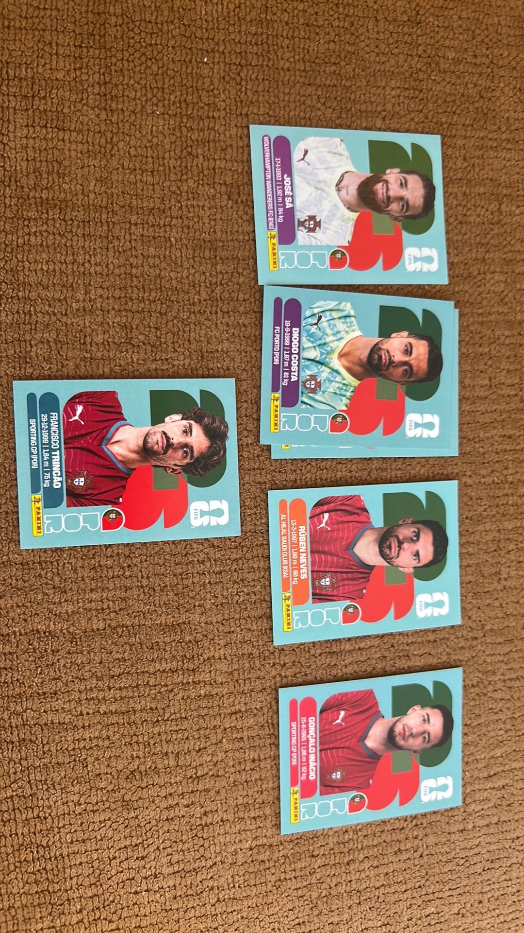Portugal world cup 26 panini, Hobby en Vrije tijd, Stickers en Plaatjes, Ophalen of Verzenden, Zo goed als nieuw, Plaatje