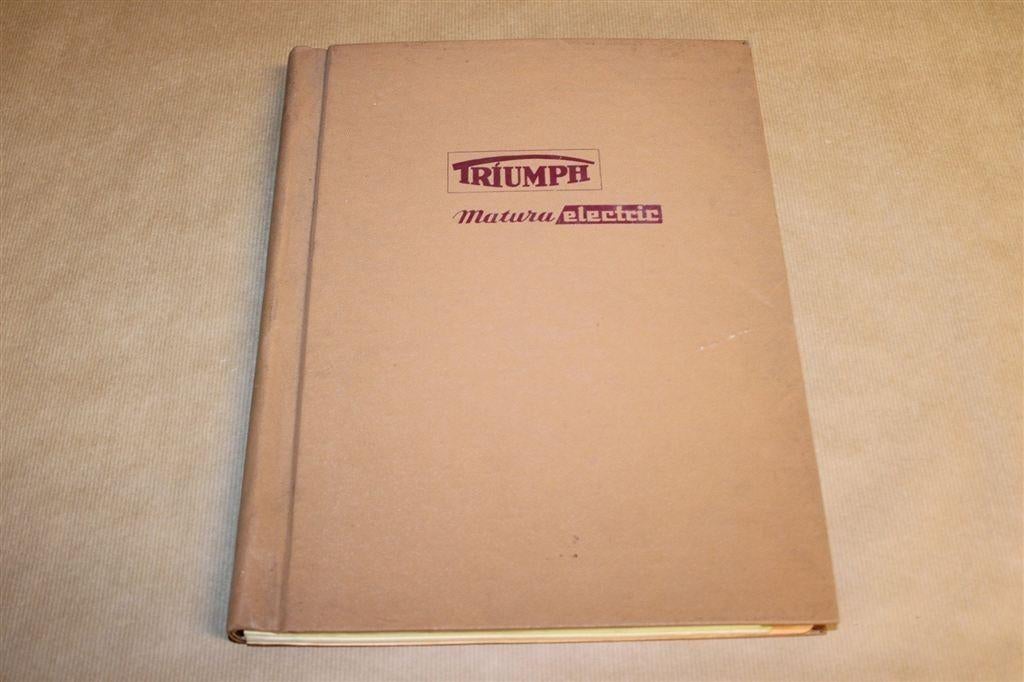 Triumph Matura Electric — Handleiding — Typemachine [DE], Gebruikt, -, -, Ophalen of Verzenden