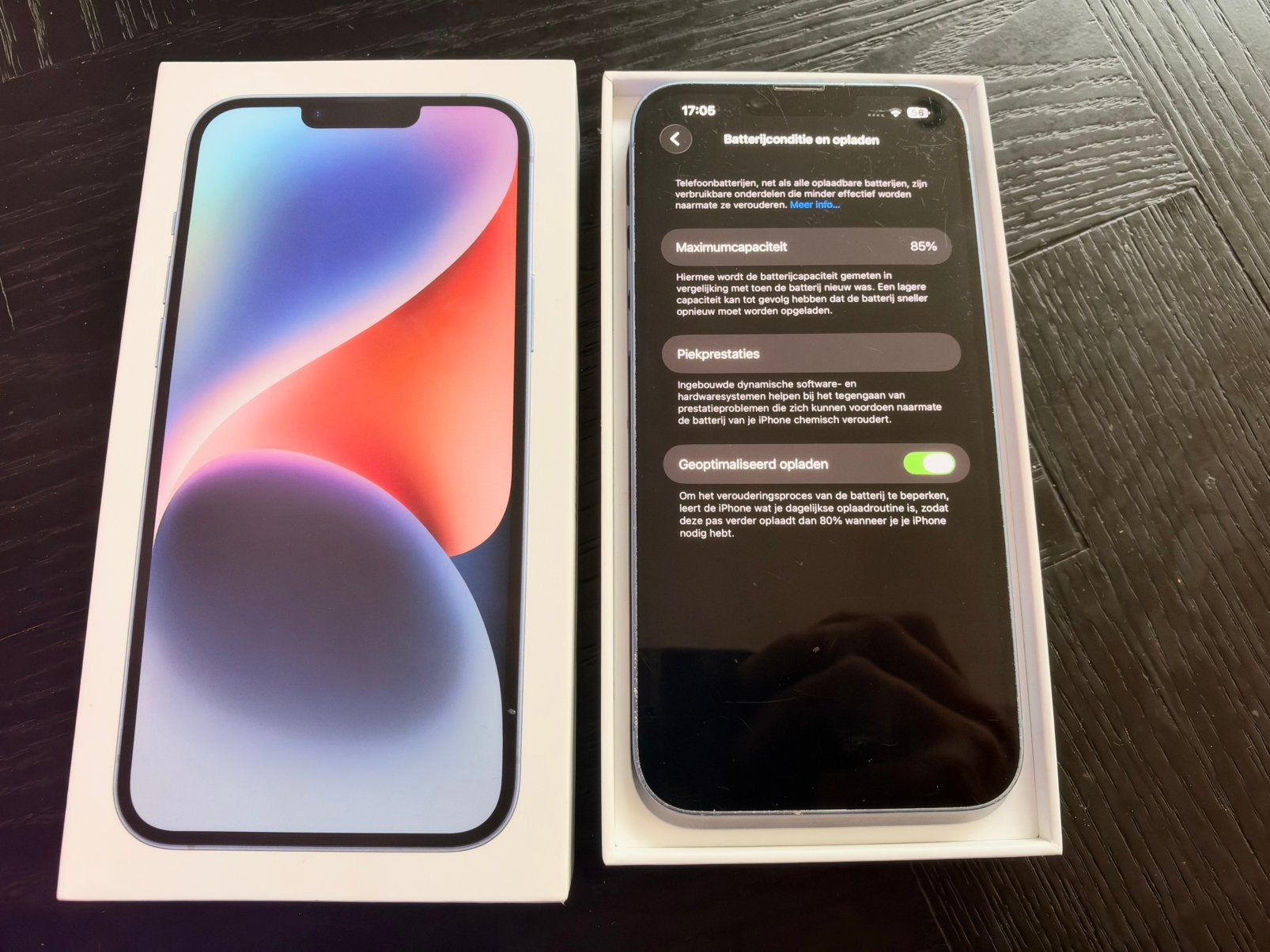 Iphone 14 Plus 128GB, Telecommunicatie, IPhone 14 Plus, Blauw, Ophalen of Verzenden, 128 GB