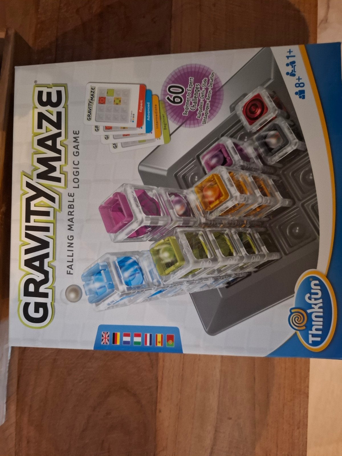 Gravity Maze - Falling Marble Logic Game (Thinkfun), Ophalen of Verzenden, Zo goed als nieuw, Rubik's of 3D-puzzel