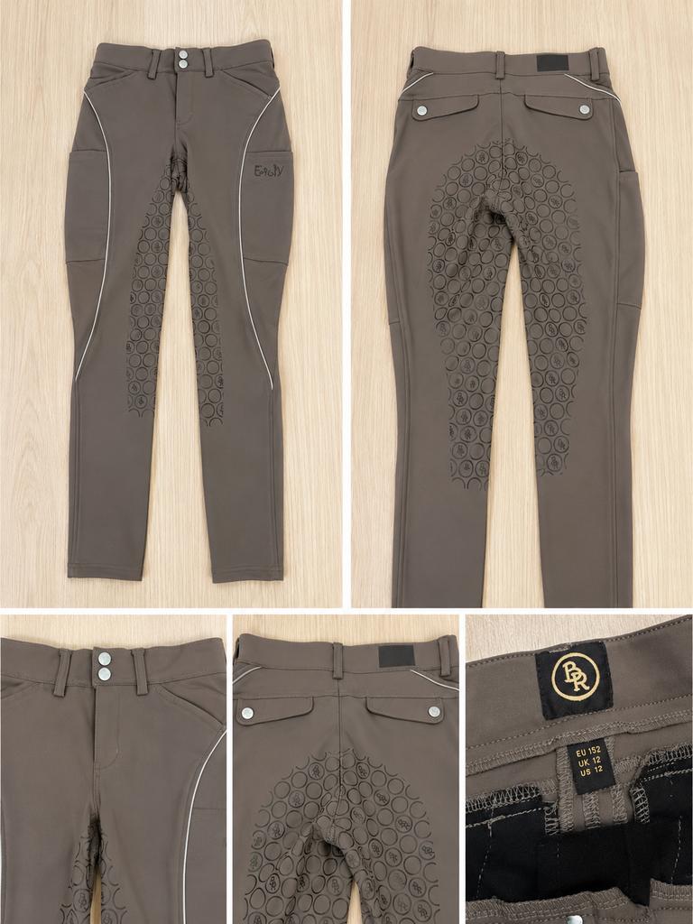 BR rijbroek taupe/beige – full grip – maat EU 152, Dieren en Toebehoren, Paardrijkleding, Ophalen of Verzenden, Zo goed als nieuw