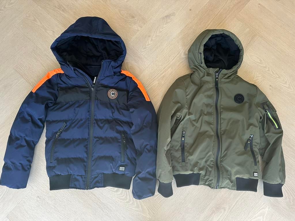 2x Cars Jeans winterjas maat 10 - maat 140, Ophalen of Verzenden, Zo goed als nieuw, Jongen, Jas