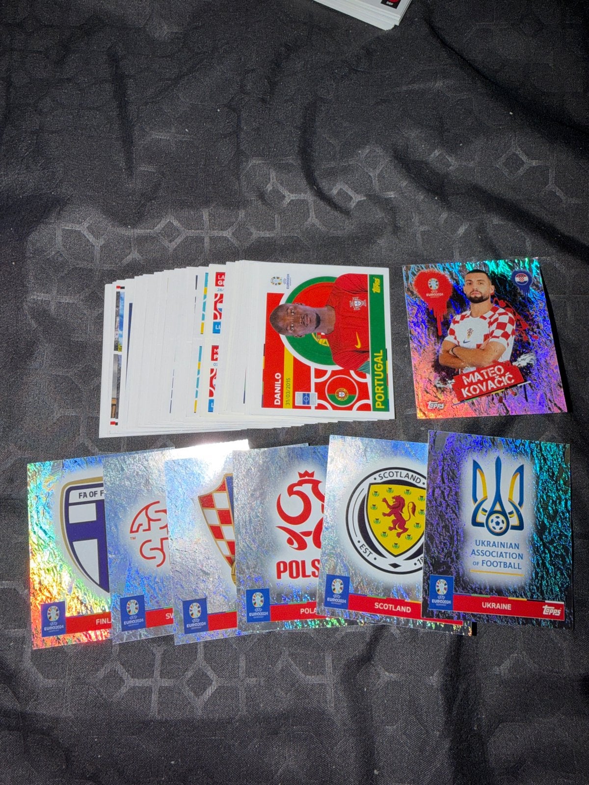Topps Euro 2024 stickers bulk, Ophalen of Verzenden, Nieuw, Meerdere kaarten