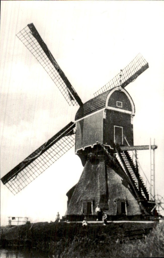 Haastrecht - Molen - Gesloopt 1929, Ophalen of Verzenden, 1920 tot 1940, Ongelopen, Zuid-Holland