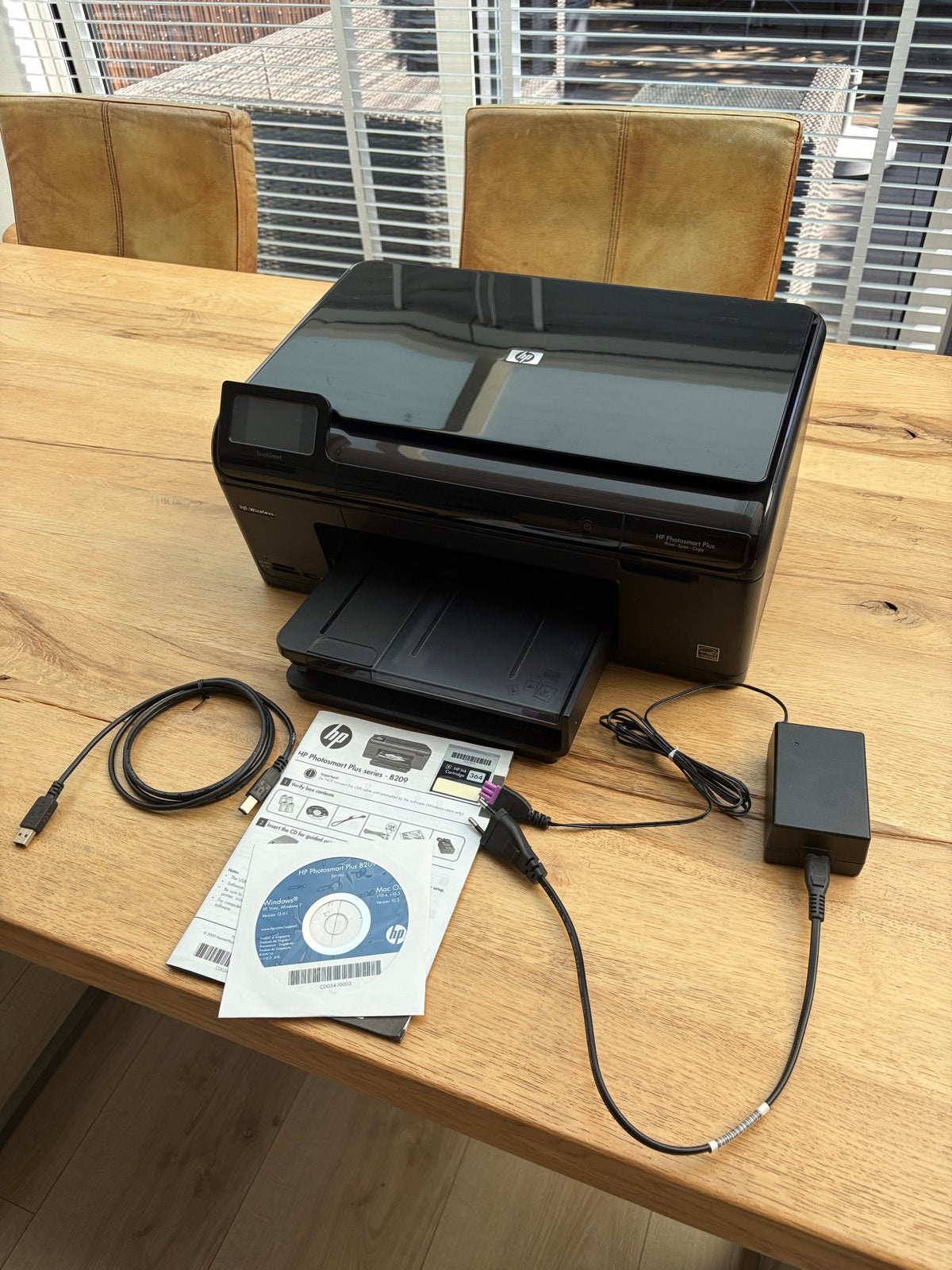 HP PhotoSmart Plus All-in-One Printer-Scan-Copy, Computers en Software, Printers, Ophalen, Gebruikt, Inkjetprinter, All-in-one
