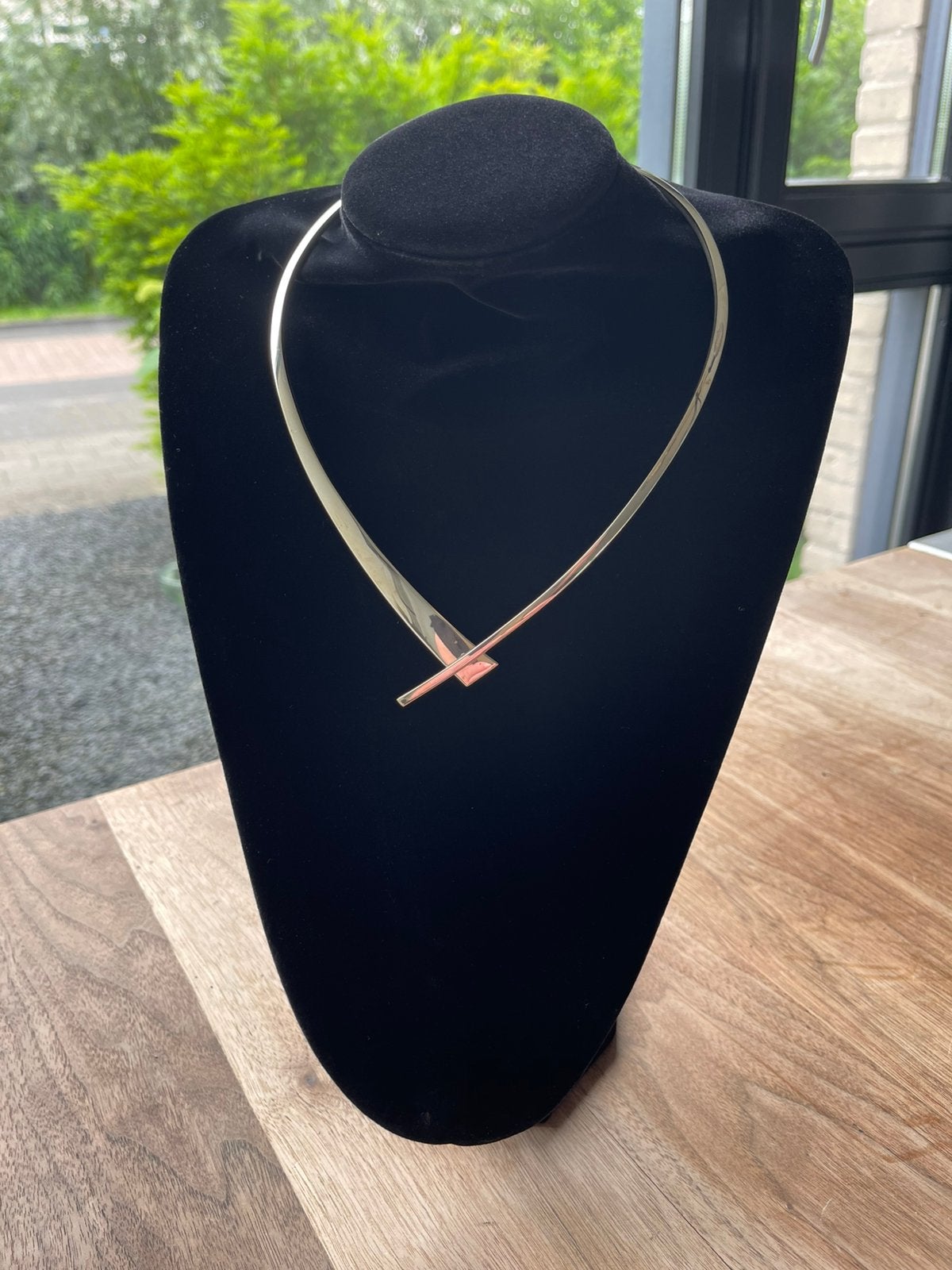 NOL COOPMANS Zilveren Sprang ketting, Ophalen, Zo goed als nieuw, Zilver, Zilver