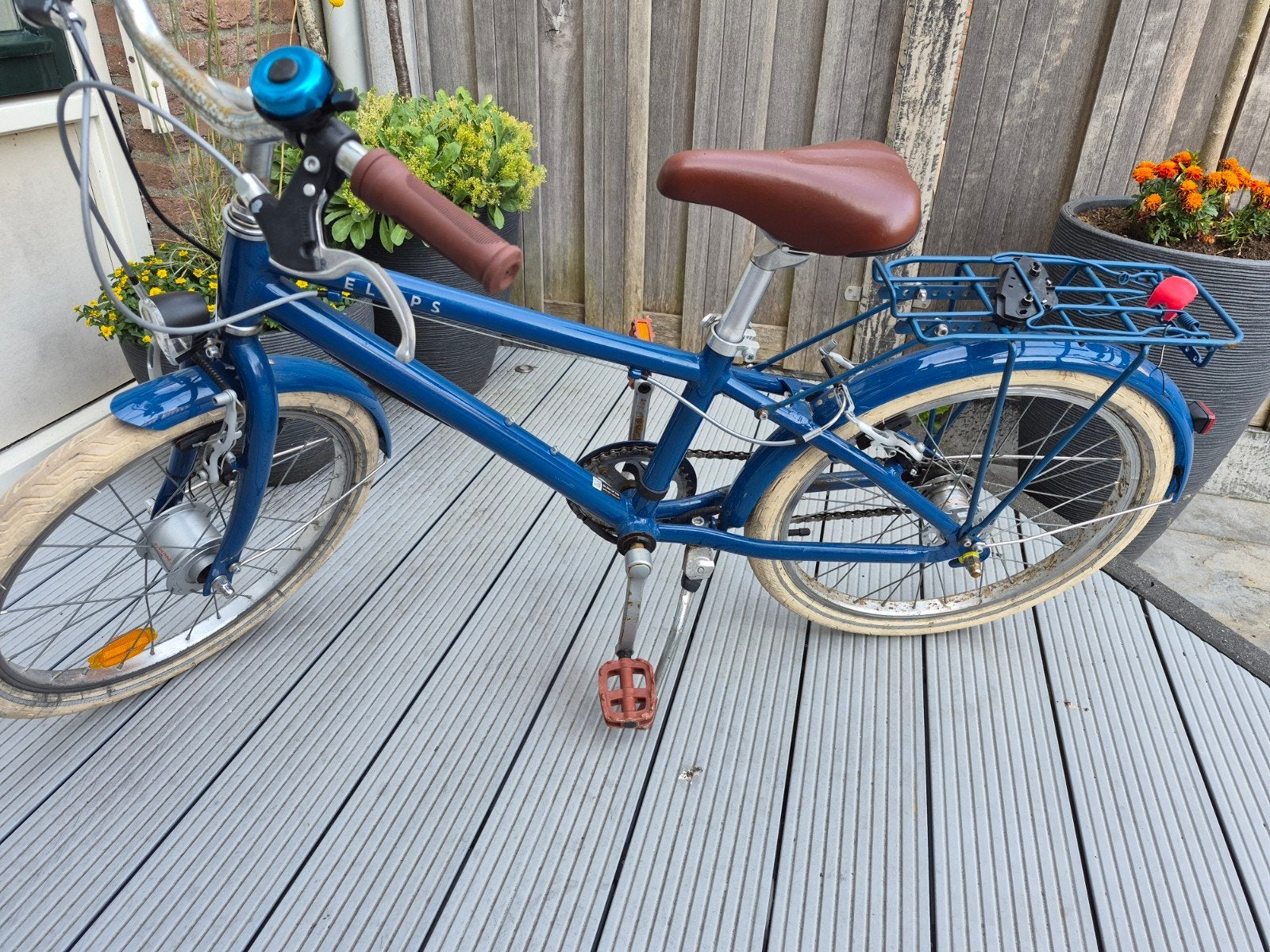 Jongensfiets, Fietsen en Brommers, Fietsen | Vouwfietsen, Ophalen, Gebruikt, 20 inch of meer