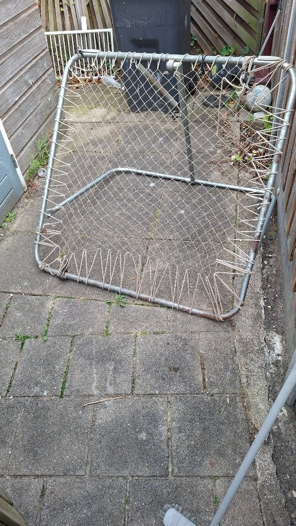 metalen Tjoek 1.20x1.20, Maat L, Ophalen, Gebruikt, Overige typen