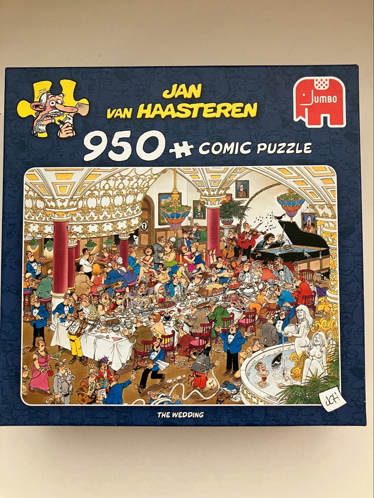 Jan van Haasteren Comic Puzzel - The Wedding (950 stukjes), Ophalen of Verzenden, 500 t/m 1500 stukjes, Zo goed als nieuw, Legpuzzel