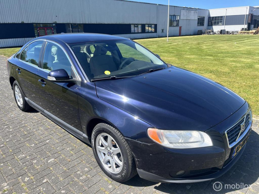 Volvo S80 2.5 T Kinetic Automaat / APK / NAP / Airco / Cruis, Auto's, Volvo, Stof, 1514 kg, Blauw, 2521 cc