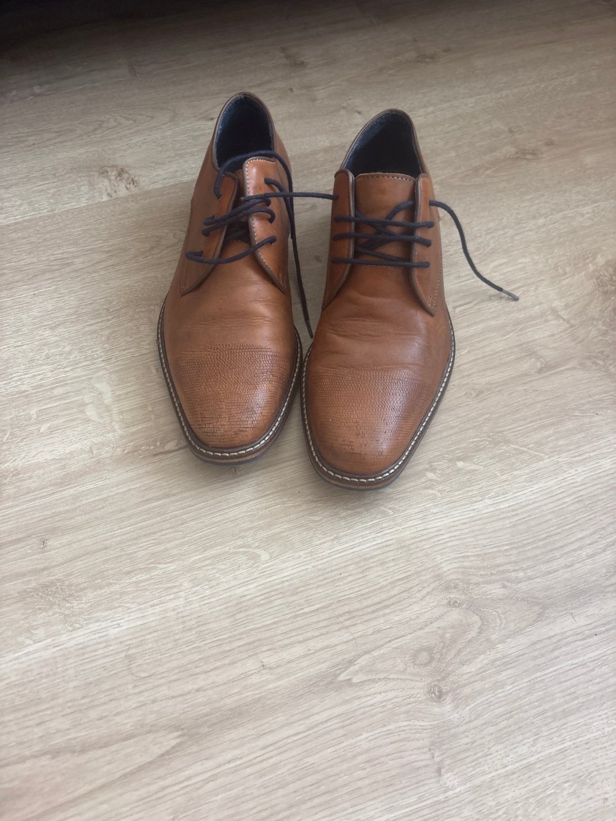 Berkelmans Nette Schoenen Maat 43, Ophalen of Verzenden, Gedragen, Bruin, Veterschoenen