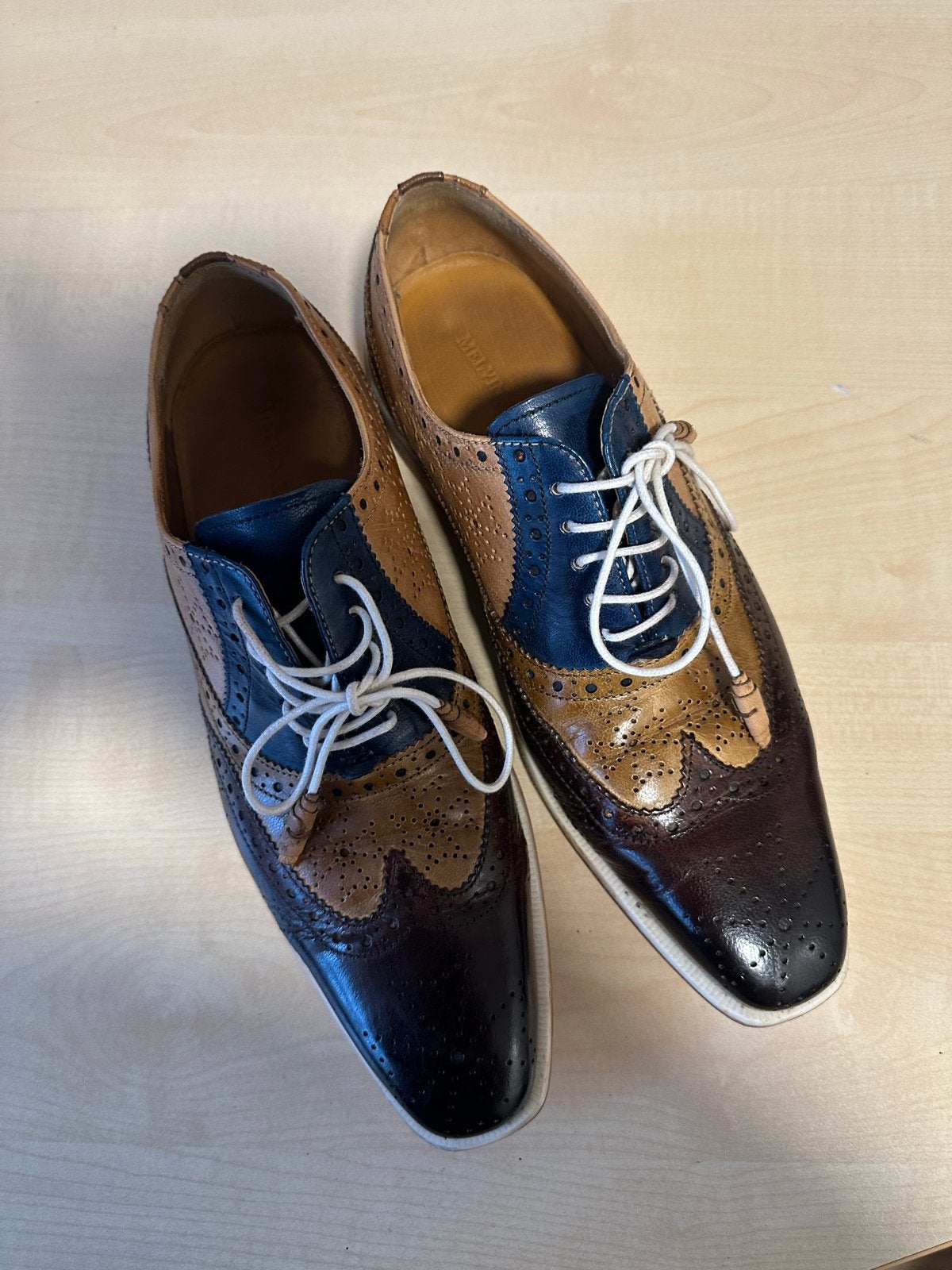 Melvin & Hamilton Nette Schoenen Maat 40, Ophalen of Verzenden, Zo goed als nieuw, Bruin, Veterschoenen