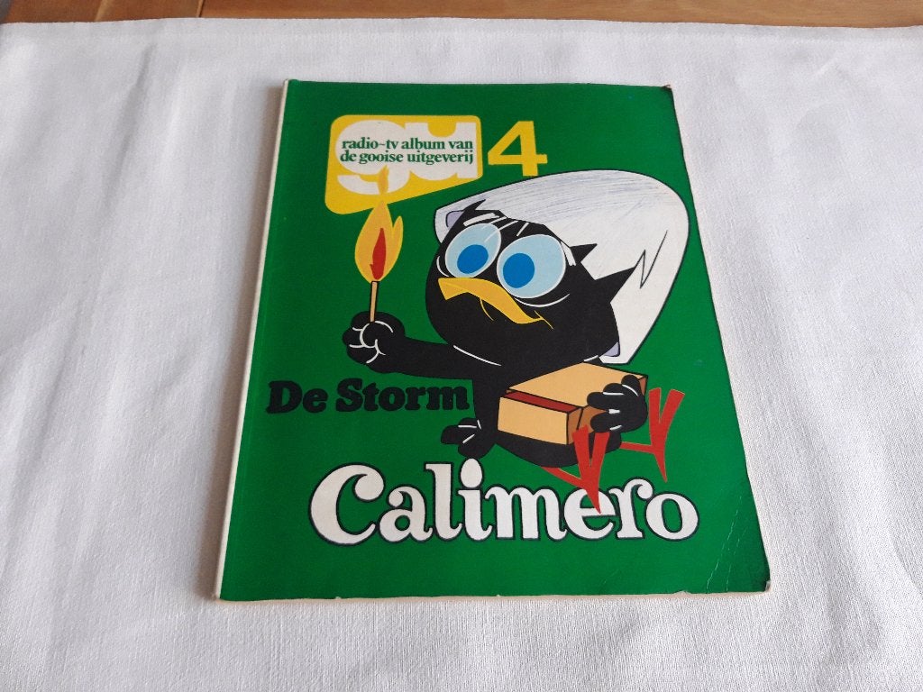Calimero 4 - De storm, Eén stripboek, Ophalen of Verzenden, Gelezen
