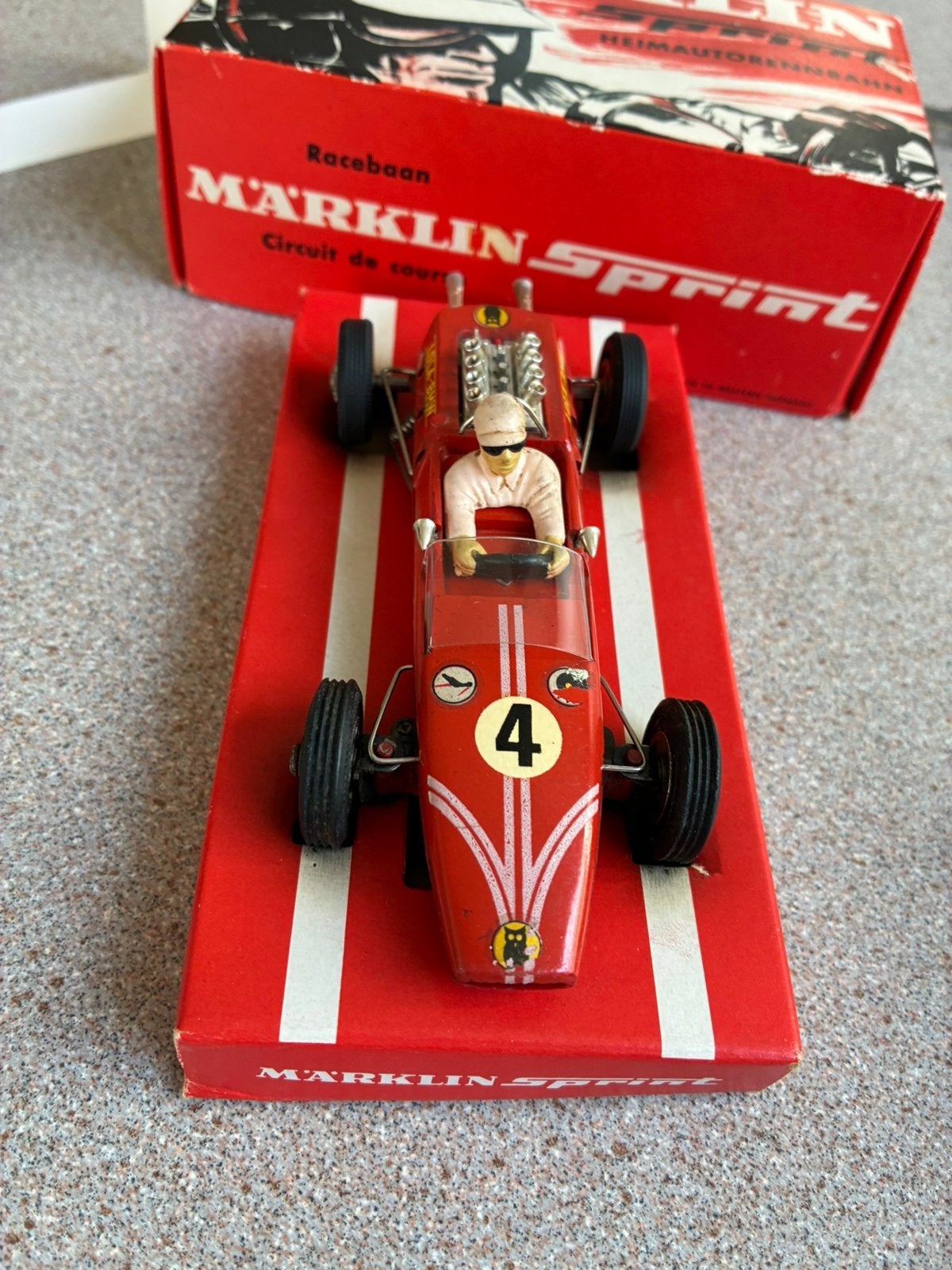 Marklin sprint formule2 BMW LOLA 1307, Ophalen of Verzenden, Zo goed als nieuw, Elektrisch, Overige merken