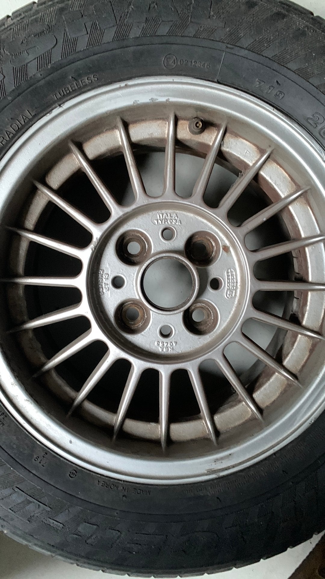 4 velgen voor bmw e21, Ophalen, Zomerbanden