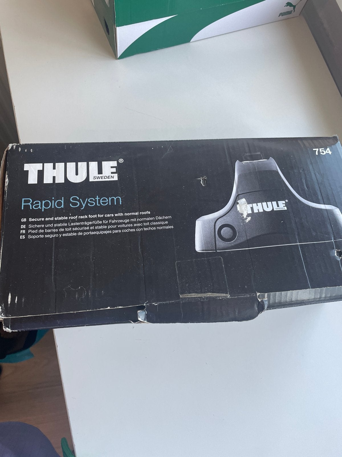 Thule Rapid System 754 Voetenset voor dakdragers, Auto diversen, Dakdragers, Ophalen, Zo goed als nieuw