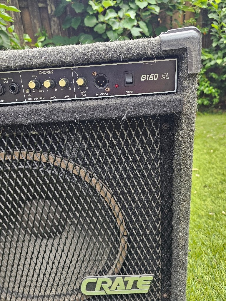 Crate B160XL Basversterker, Muziek en Instrumenten, Ophalen, Gebruikt, 100 watt of meer