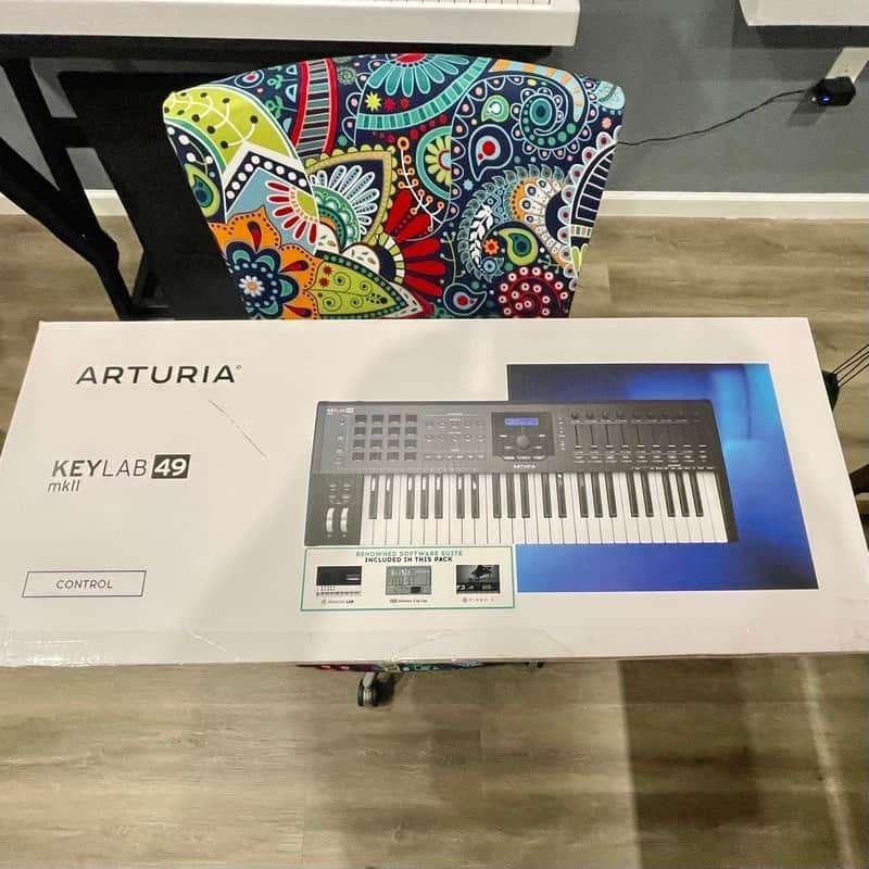 Arturia KeyLab 49 MKII MIDI-controller zwart, Ophalen of Verzenden, 49 toetsen, Overige merken
