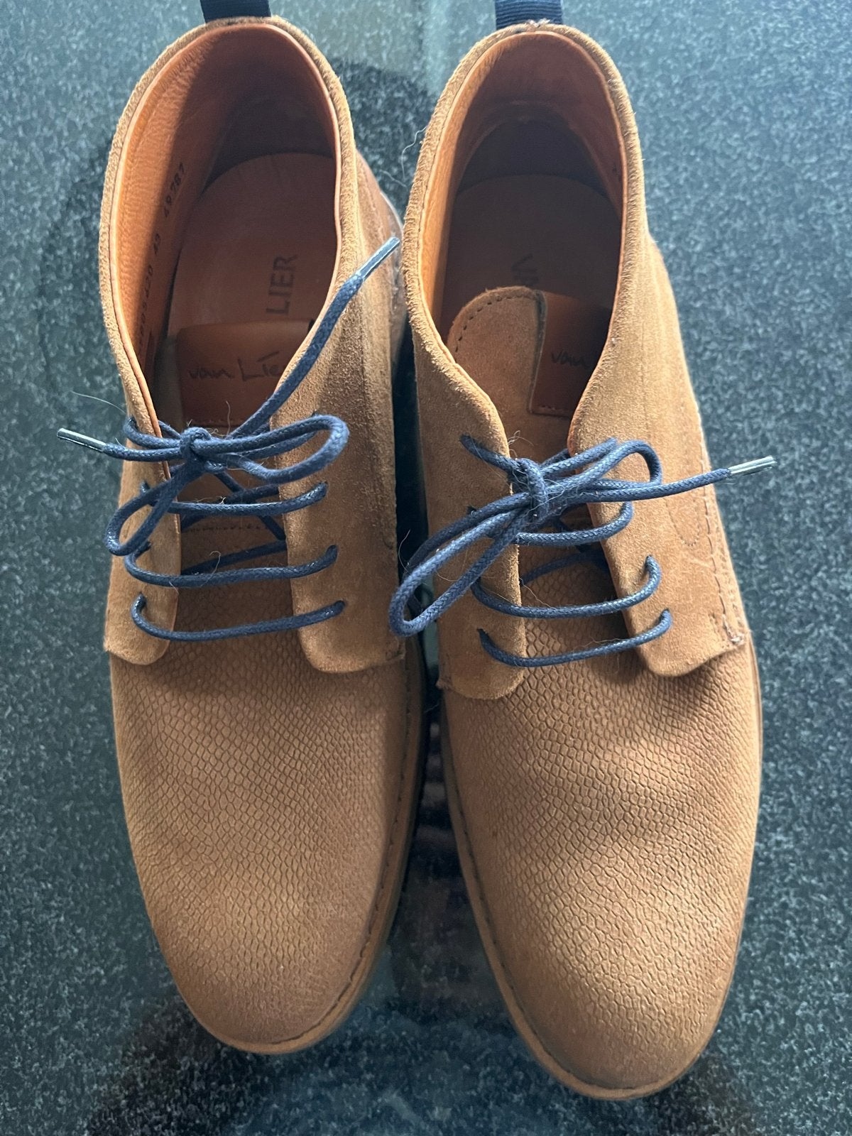 Van Lier suède boots - Maat 43- Zo goed als nieuw, Ophalen of Verzenden, Zo goed als nieuw, Bruin, Boots