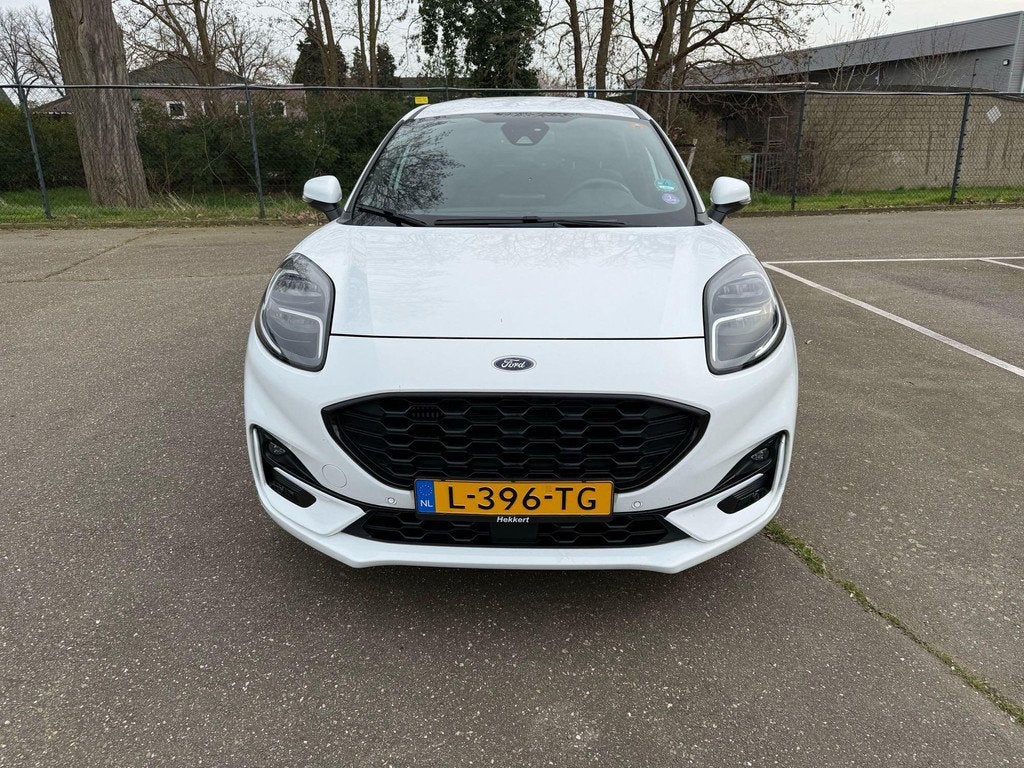 Ford Puma 1.0 EcoBoost Hybrid ST-Line X | Stoel/stuur voorru, 125 pk, Euro 6, Wit, Origineel Nederlands
