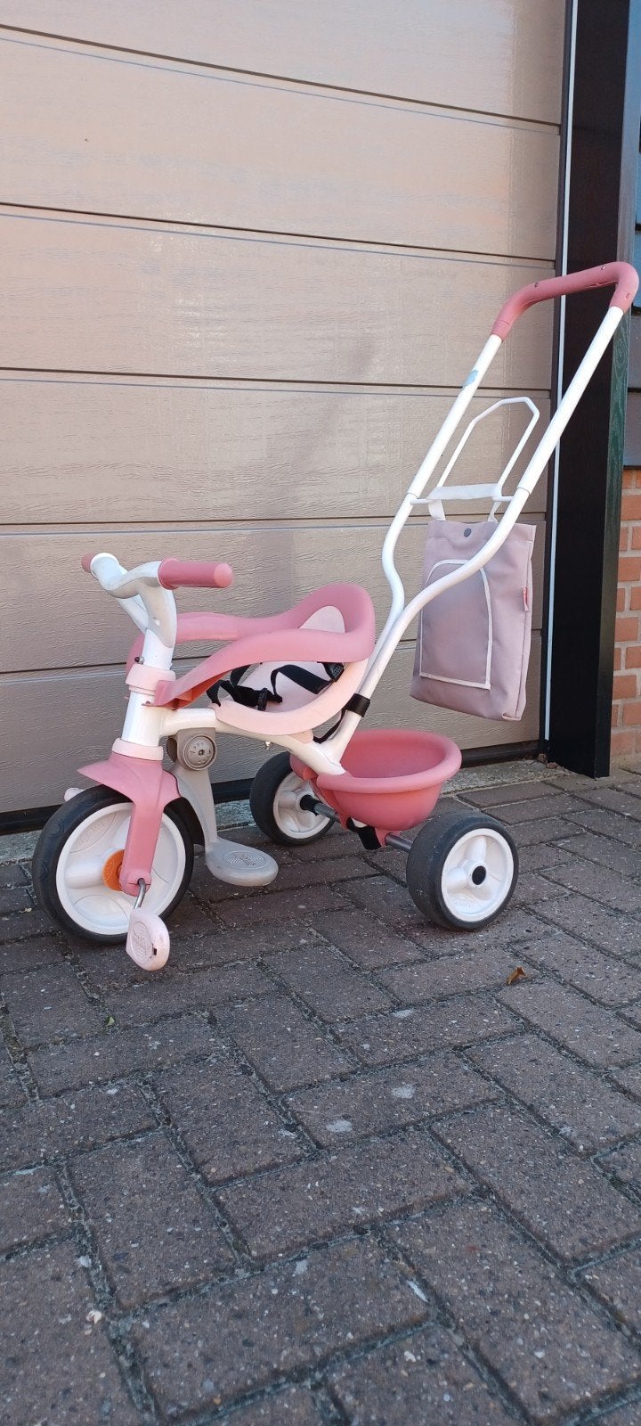 Smoby duwfietsje, Ophalen, Zo goed als nieuw