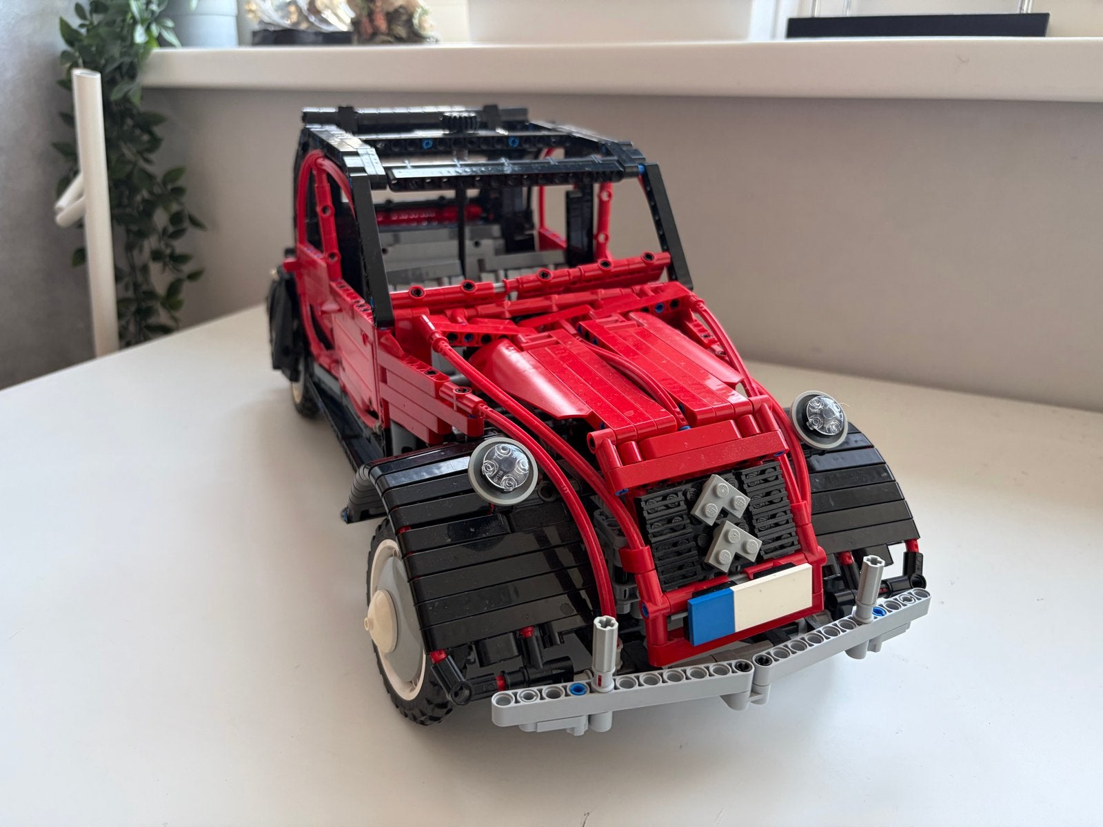 Lego Technic Citroën 2CV - Gedetailleerd Bouwmodel, Kinderen en Baby's, Lego, MOC (eigen creatie), Denemarken, Ophalen of Verzenden
