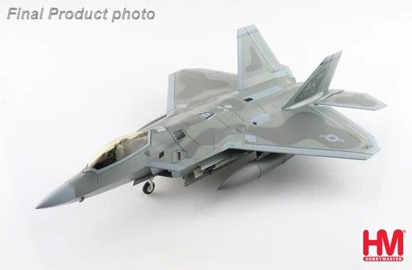 Hobby Master HA2824 | Lockheed Martin F-22A Raptor, Ophalen, Schaalmodel, Nieuw, Pilot Station