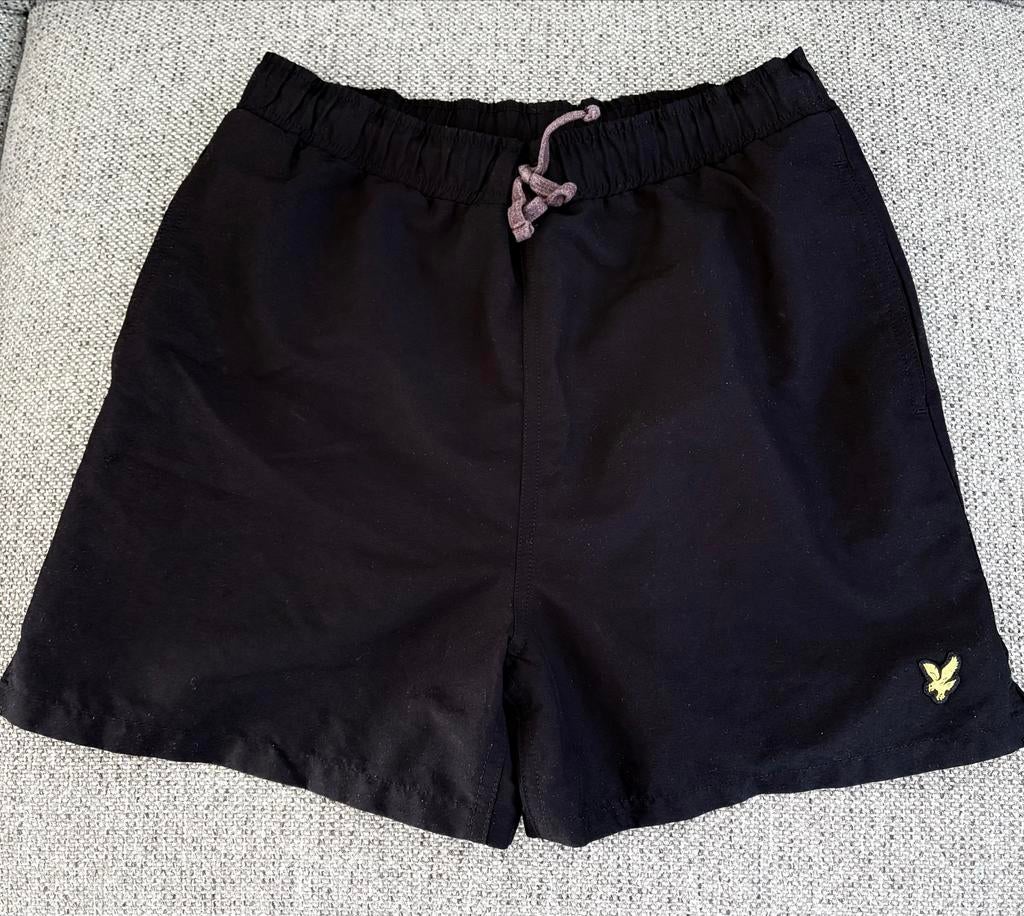 Zwembroek Lyle & Scott junior - zwart - maat 12-13 jaar, Ophalen of Verzenden, Zo goed als nieuw, Zwembroek, Jongen