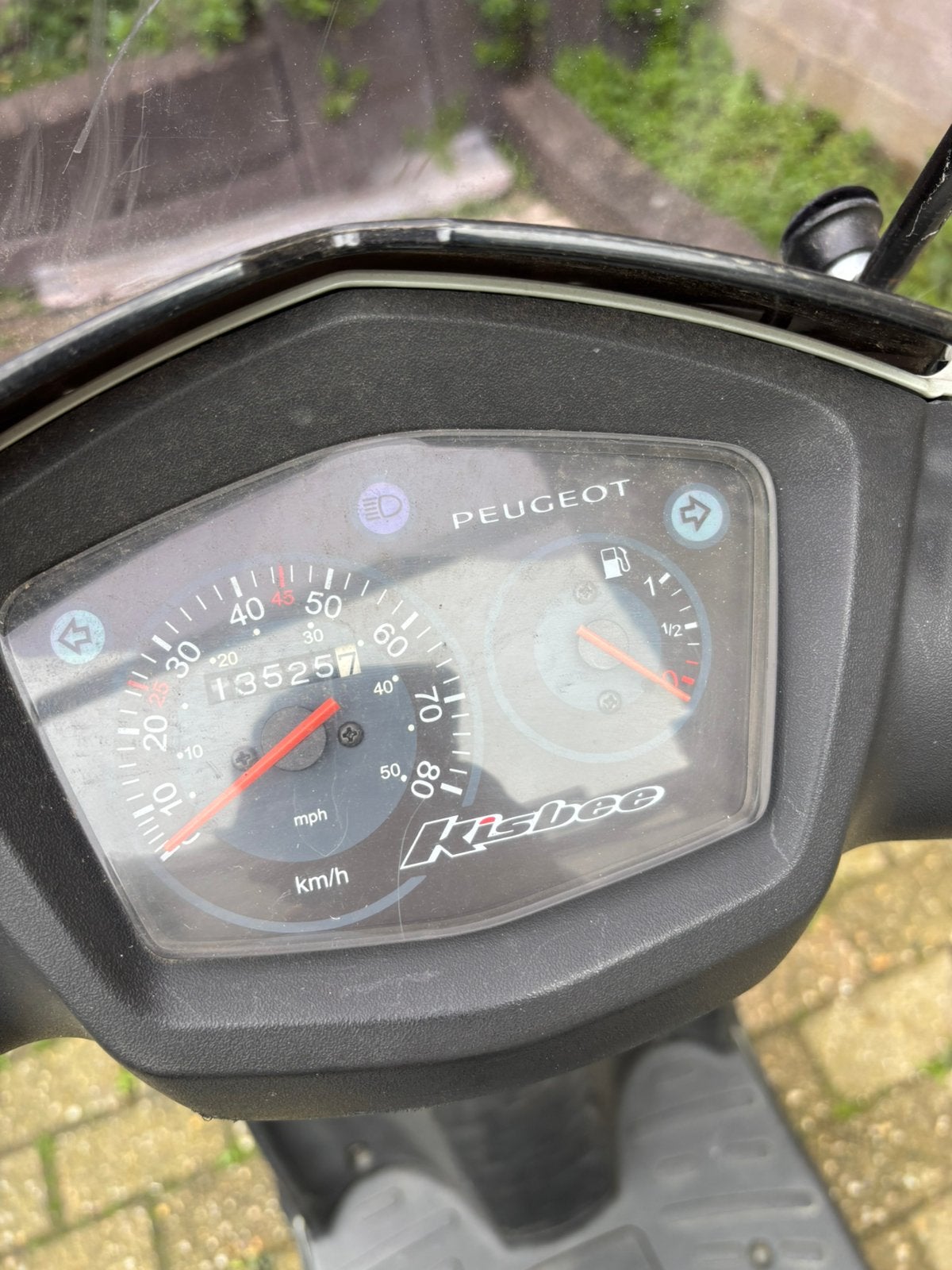 Bromfiets met wok melding, Ophalen, Zo goed als nieuw, Benzine