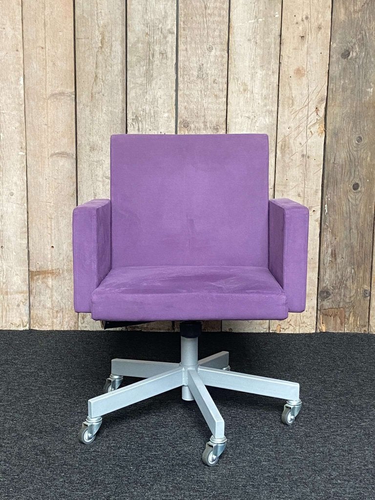 Lensvelt AVL Fauteuil Paarse Stof, Niet ingevuld, Gebruikt, Minder dan 75 cm, Niet ingevuld