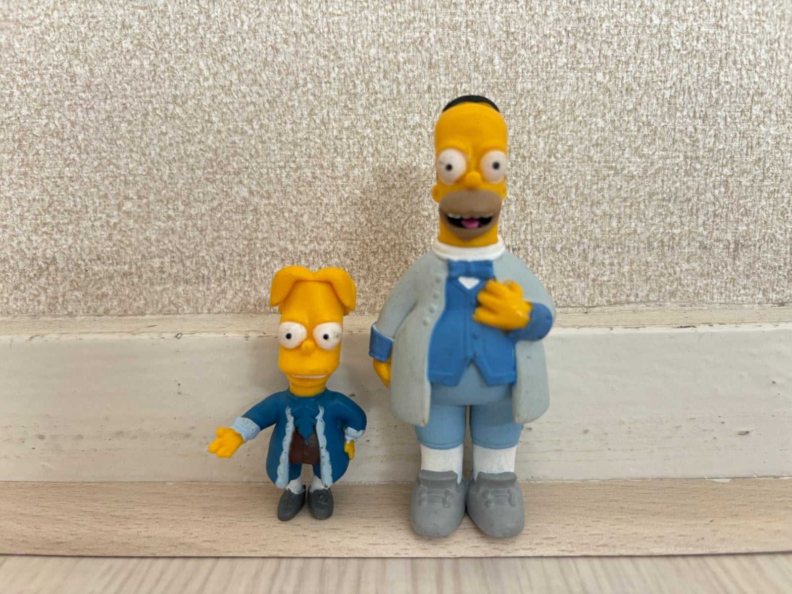 Simpsons - Bart en Homer Simpson figuurtjes, Ophalen of Verzenden, Zo goed als nieuw