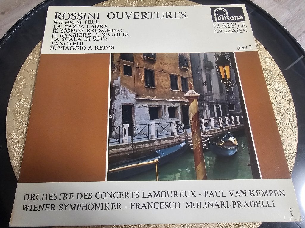 Rossini – Ouvertures, Cd's en Dvd's, Ophalen of Verzenden, Zo goed als nieuw, Romantiek, 12 inch
