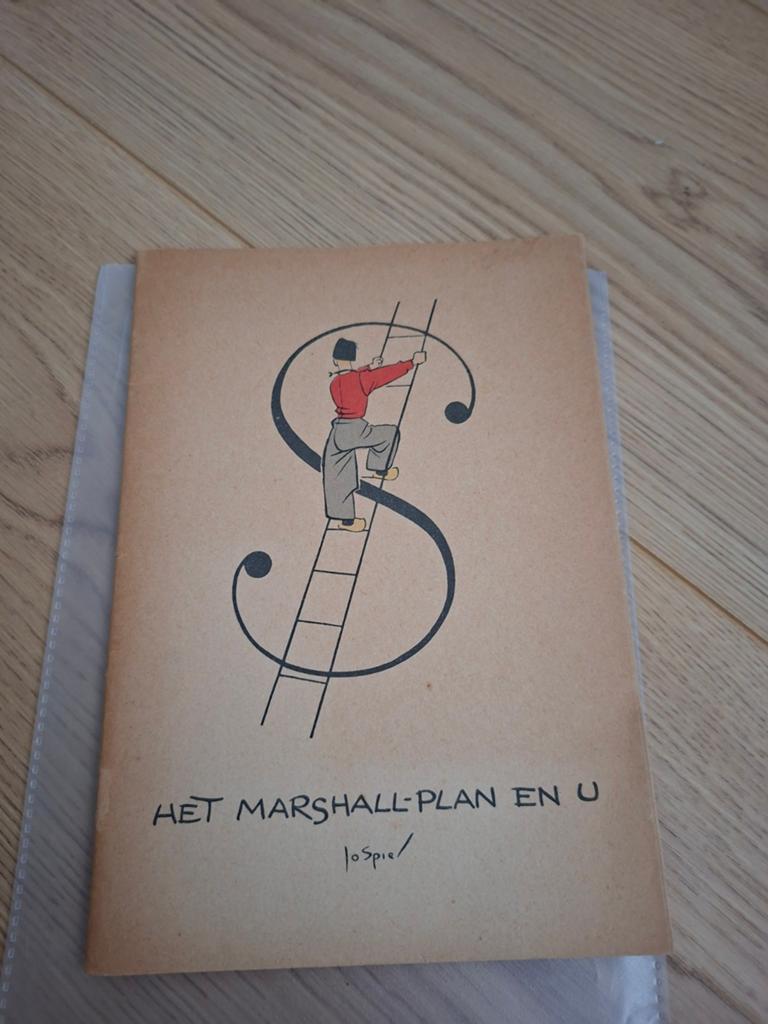 Pamflet: Het Marshallplan en u (1949), Boeken, Ophalen of Verzenden, Gelezen