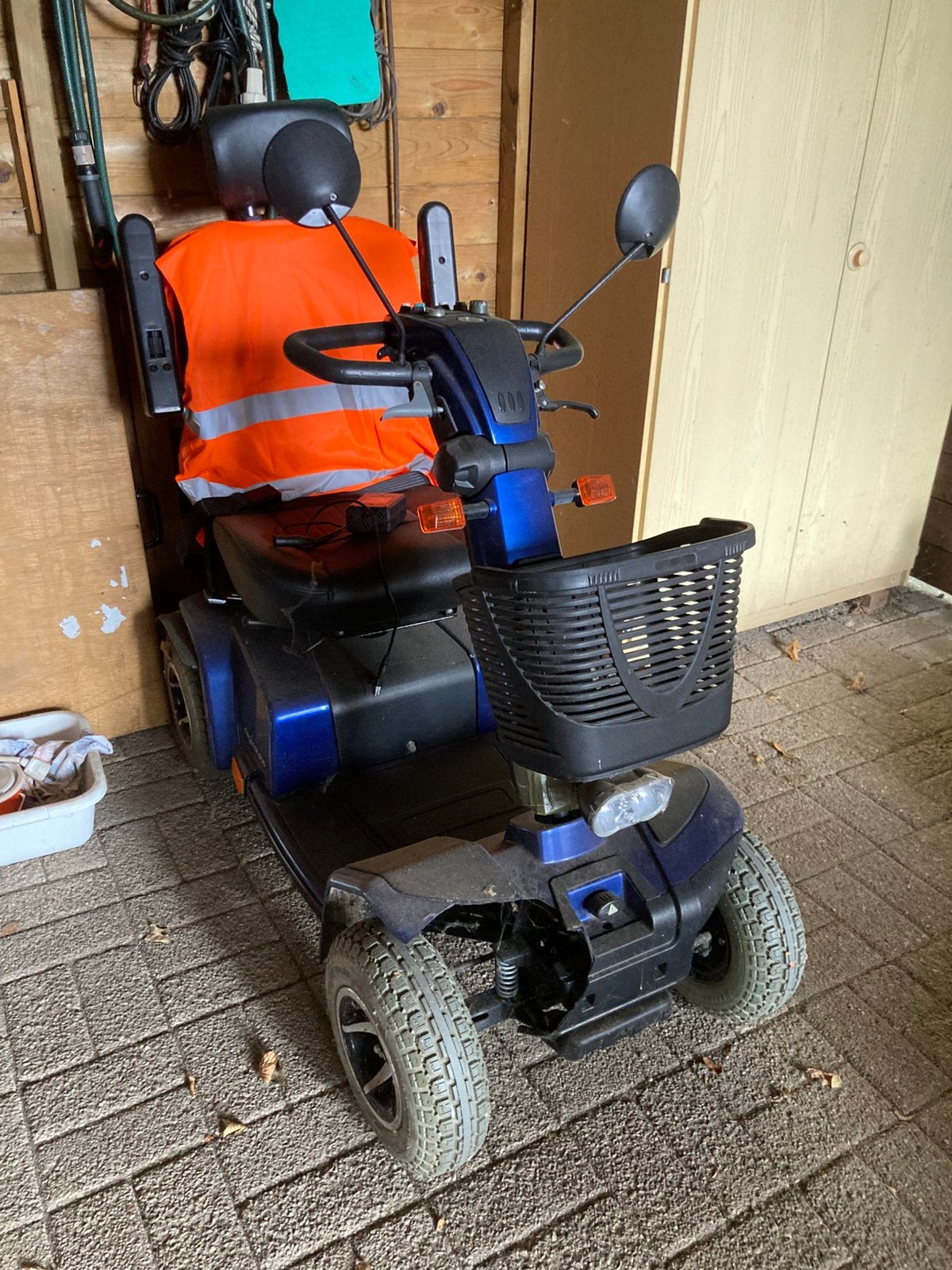 Scootmobiel, Ophalen, Gebruikt