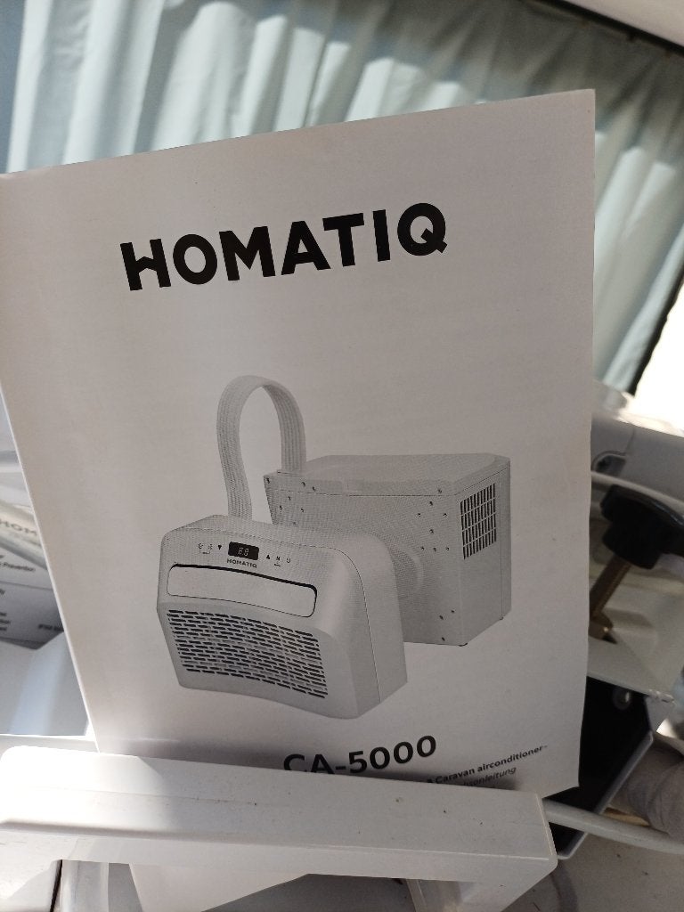 Homatic caravan/camper splitairco, Ophalen, Zo goed als nieuw