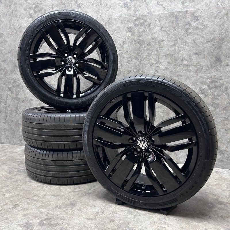 20 inch originele velgen + zomerbanden Volkswagen Tiguan, Gebruikt, 255 mm, -, -