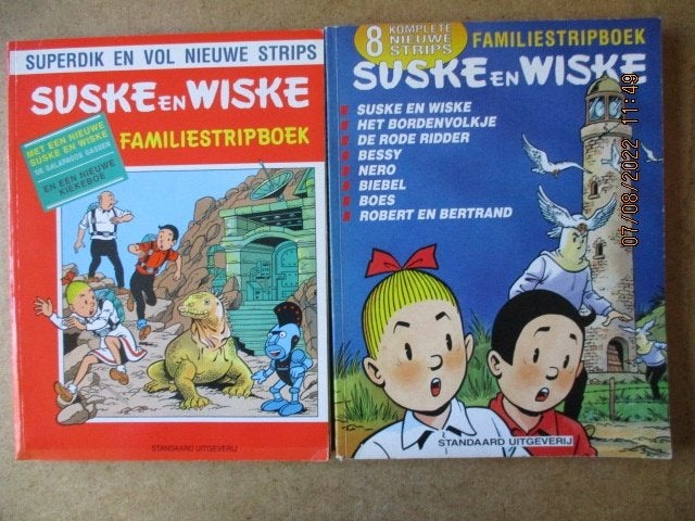 adv6869 suske en wiske familiestripboek, Boeken, Stripboeken, Eén stripboek, Ophalen, Gelezen