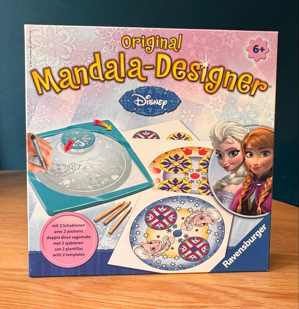 Disney Frozen Mandala-Designer Ravensburger, Kinderen en Baby's, Speelgoed | Educatief en Creatief, Ophalen, Zo goed als nieuw