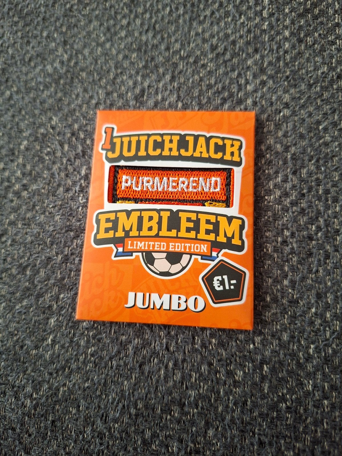 Jumbo Juichjack Purmerend Embleem Limited Edition, Ophalen of Verzenden