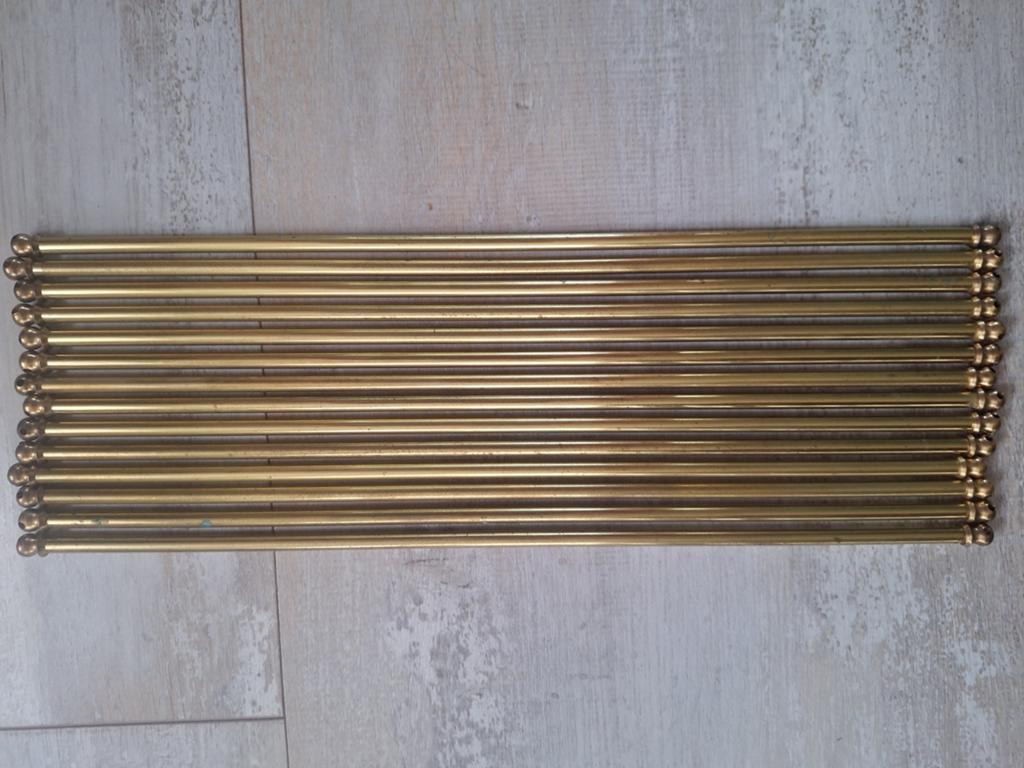 14 oude / antieke  Messing traproedes., Antiek en Kunst, Antiek | Woonaccessoires, Ophalen of Verzenden