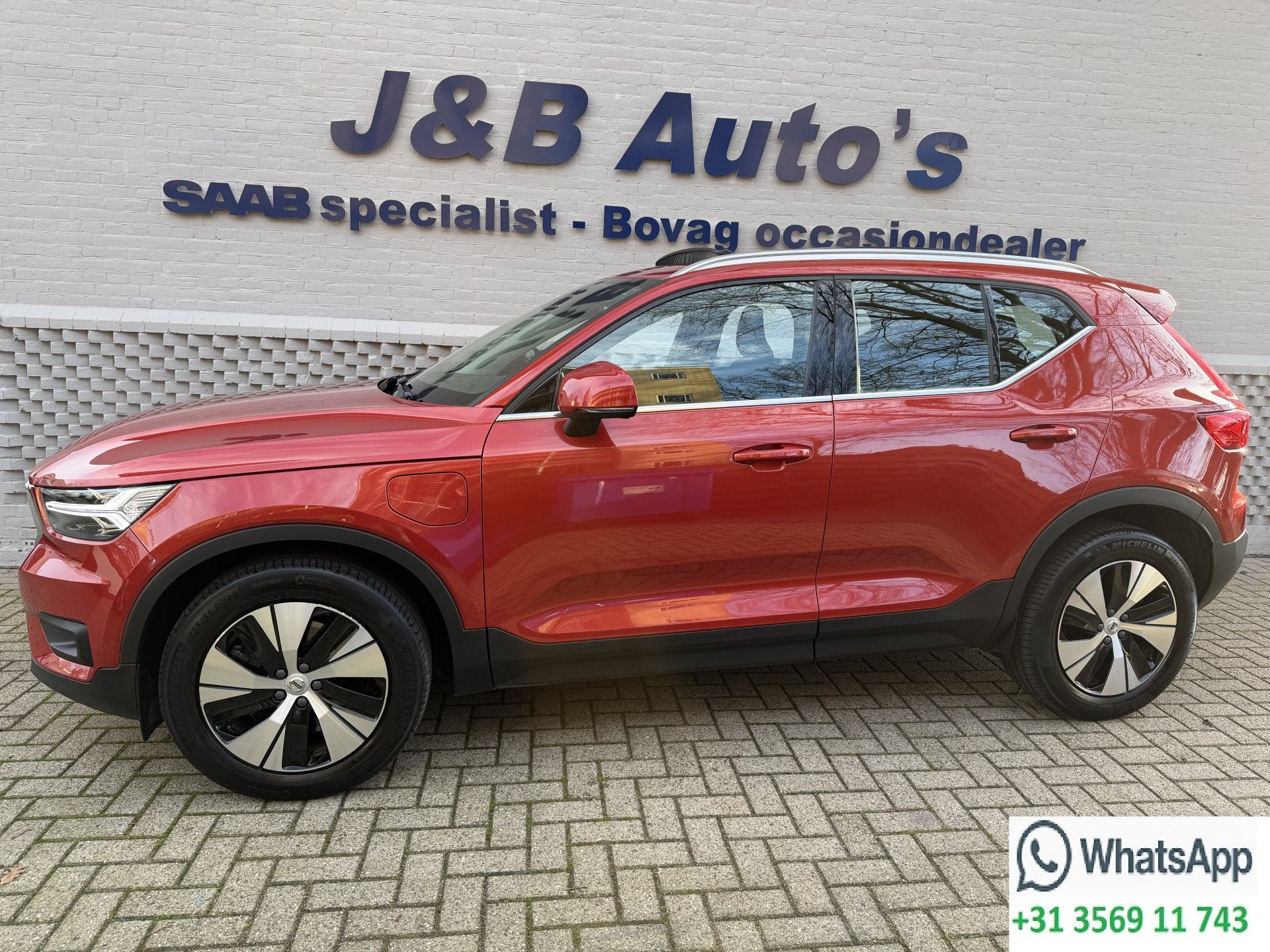 Volvo XC40 1.5 T5 Recharge Business Pro Schuif/kantel dak Ca, Auto's, Stof, Plug-in hybride, Bedrijf, Hybride Elektrisch/Benzine