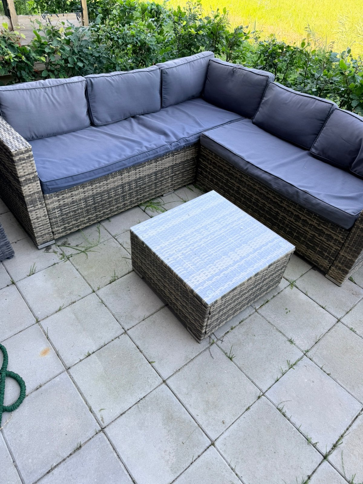 Gratis loungeset, Ophalen, Zo goed als nieuw
