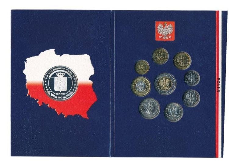 Polen set pre-euro div jaren incl zilveren Europa-penning, Ophalen of Verzenden, Koning Willem III, Setje, Zilver