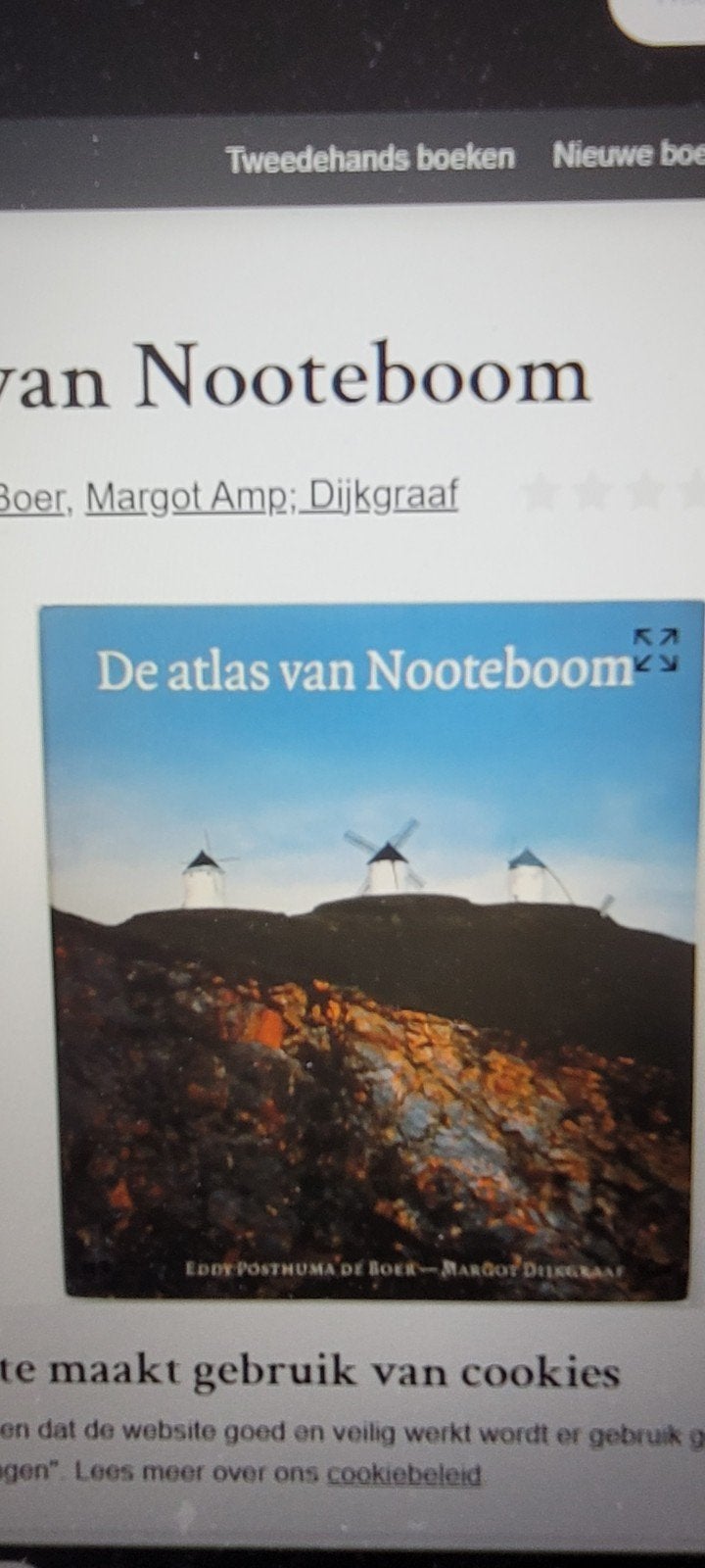 De atlas van Nooteboom - literaire en fotografische  reis i, Verzenden, Zo goed als nieuw, Cees Nooteboom, Eddy Posthuma de Boer, Margot Dijkgraaf